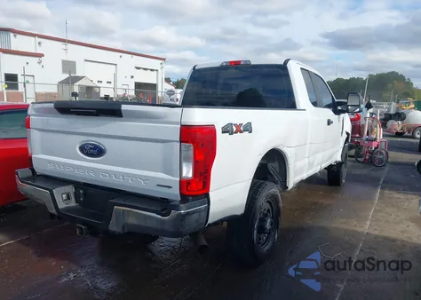2017 Ford F-250 Xl из США, поврежденный, VIN 1FT7X2B66HEC63244